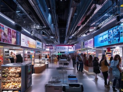 商贸城一楼展，助力 commerce，开启未来